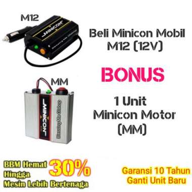 Minicon Khusus Mobil Garansi 10 Tahun Ganti Baru
