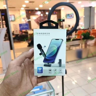 K8 mic wireless type c lightning microphone hp pc