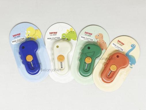 Cutter Kecil Joyko | Mini Cutter Pemotong Joyko CU-0509 Dinosaurus RANDOM