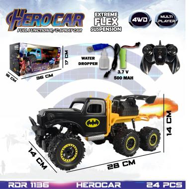 RC Rock Crawler Offroad Buggy 4WD Mainan Anak Mobil Remote Control RADAR RDR1136 BATMAN