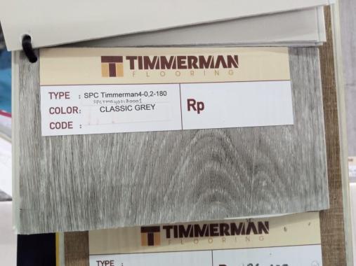 Lantai Vynil Motif Kayu SPC Flooring Timmerman Flooring classic grey