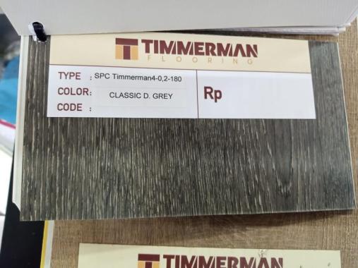 Lantai Vynil Motif Kayu SPC Flooring Timmerman Flooring classic d.grey