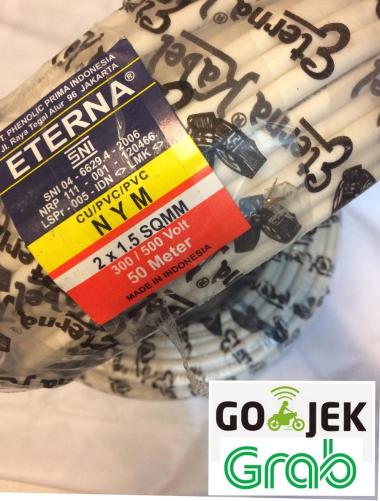 Kabel eterna nym 2x1,5 / kabel engkel / kabel nym / eterna 2 x 1,5