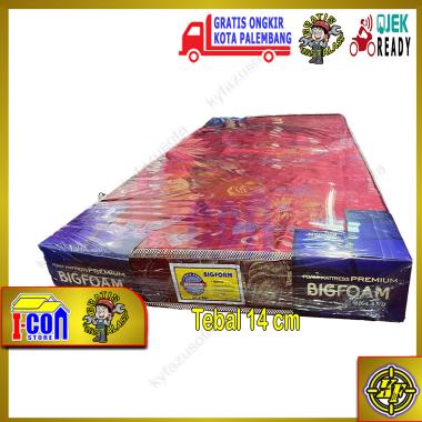 BIGFOAM Dream Bed Kuro Kasur Busa anak kost by bigland Tebal 14 cm 100 x 200