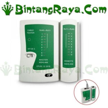 Kabel Lan Tester / Kabel RJ45 - RJ11 Tester / Alat Tester Kabel LAN