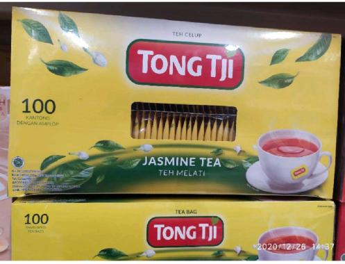 Promo Harga TONG TJI Teh Celup Jasmine Dengan Amplop per 100 pcs 2 gr - Blibli