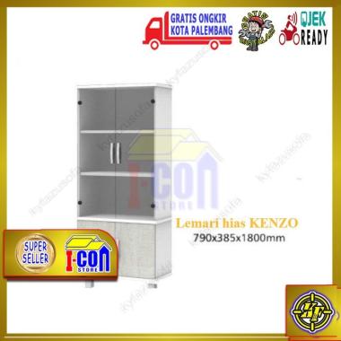 Toppan Lemari Hias LH Kenzo Lemari Buku Filling Kabinet Lemari Tas