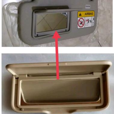 Kaca Sunvisor Universal