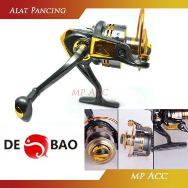 Debao Gulungan Pancing DB6000A Metal Fishing Spin Reel 10 Ball Bearing