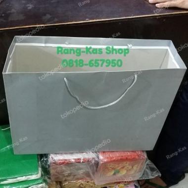 Paper bag POLOS Landscape SILVER JUMBO karton Duplex