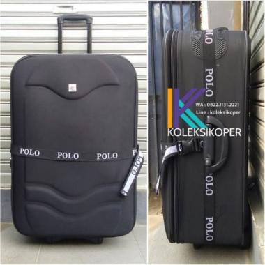 Tas Koper Kanvas Polo Classic Original Roda 2 ukuran besar 28 inch