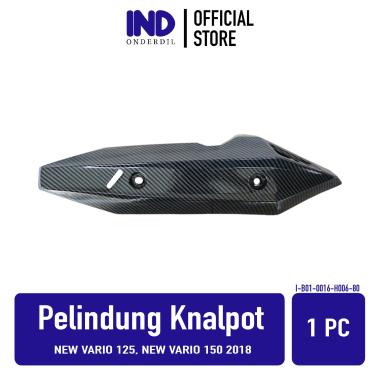 IND Onderdil Cover Pelindung Knalpot Motor for Honda Vario 150 eSP New 2018 & Vario 125 eSP New 2018