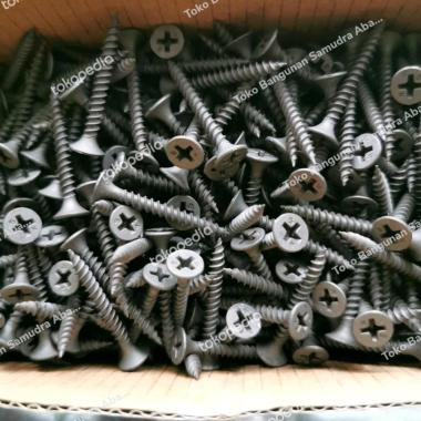 Sekrup Gipsum 6 x 1 1/4inch atau 3cm 1Dus Bandung