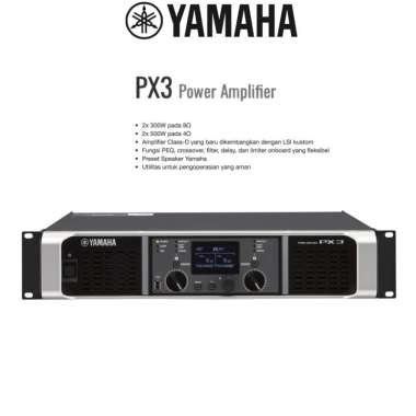 Jual Yamaha Px3 Px 3 Stereo Power Amplifier Original, Murah & Diskon ...