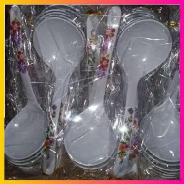 (100 Pcs) Souvenir Centong Sayur Irus Melamin Kemas Plastik Murah Unik Kemas Plastik