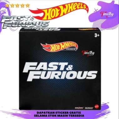 Hot Wheels Premium Giftpack Fast & Furious Set 5 Mustang Boss Humvee