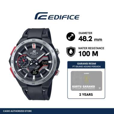 Jam Tangan pria ECB-2200P-1ADF EDIFICE WINDFLOW