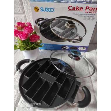 Cetakan suggo cetakan kue pukis 10 lubang anti lengket