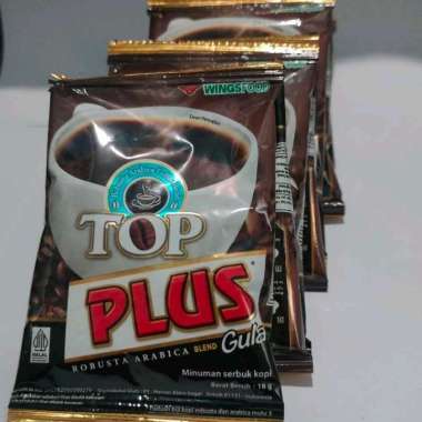 kopi top plus gula 1 renteng