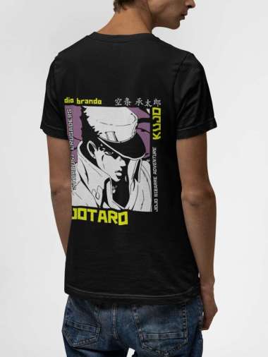 Baju Pria | Kaos Anime | Jojo's Bizarre Adventure | 10 | Belakang L
