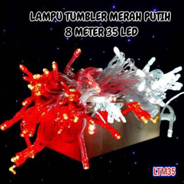 Lampu Tumbler/lampu merah putih/lampu 17 Agustus/lampu viral