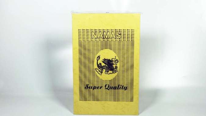 Namas Kertas Buffalo Jilid warna Ukuran A4 [ Kuning ]