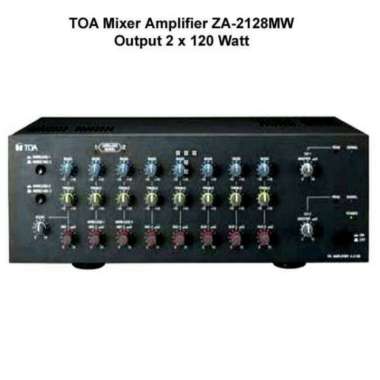 AMPLIFIER TOA ZA 2128MW ORIGINAL MIXER AMPLI TOA ZA 2128 MW ZA2128MW Multicolor