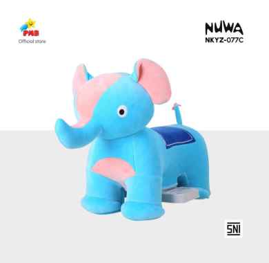 Mainan Anak Electric Vehicle Animal Series Nuwa NKYZ-077C – PMB Toys Elephant