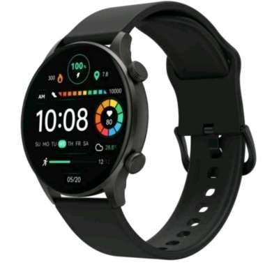 HAYLOU Solar Plus RT3 Smartwatch Amoled Bluetooth Phone Call Hitam