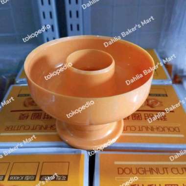 Cetakan Donat Plastik Model Bulat