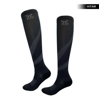 Verish Compression Socks Trail Running Kaos Kaki Trekking Hiking Hitam L