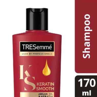 Tresemme Shampoo 170ml - Perawatan Rambut Ala Shampo Salon Tresemme 170ml Keratin Smooth