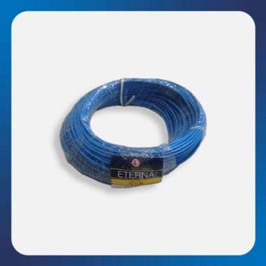 Kabel NYA 1.5mm Kawat Merah Biru Kuning Hitam ROL 50M Biru