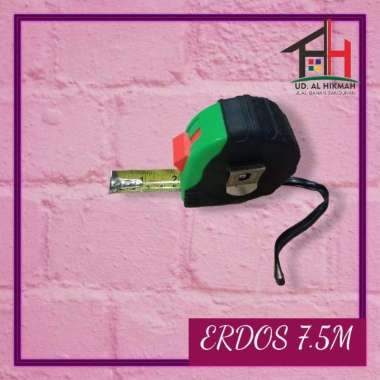 Meteran Roll Tangan 7.5 Meter Karet Measure Tape Meteran Tukang ERDOS