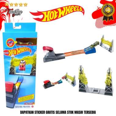 Hot Wheels Track ELECTRIC TOWER JUMP OVER THE BOLT OF ELECTRIC ACTION