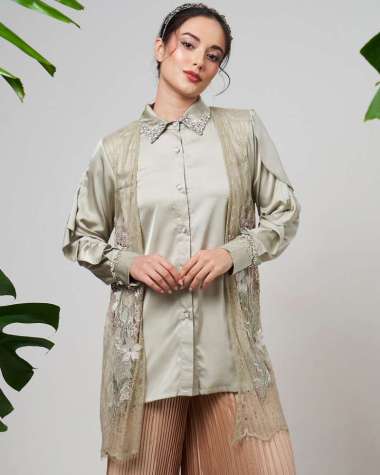 RTW Misty Forest - Top With Chantilly Outer