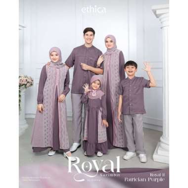 ROYAL 11 PATRICIAN PURPLE ETHICA ORIGINAL GAMIS DEWASA KAGUMI 304 KAGUMI KIDS 155 KOKO KAHFI 307 KAH
