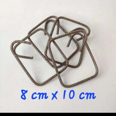 Cincin Ring Begel Besi Kawat Pondasi Kilo an Kiloan 8 dan 9 cm - 9 cm x 20 cm 8 cm x 10 cm