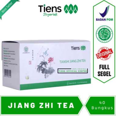 Jiang Zhi Tea Teh Herbal Pelangsing Badan Isi 40 Bungkus