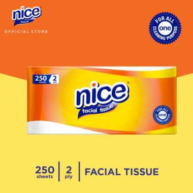 Nice Facial Tissue 250 Sheet 2ply