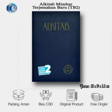 Alkitab Tulisan Besar | Alkitab Jumbo (Alkitab 077 Mimbar)