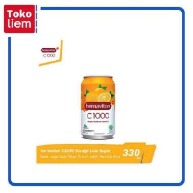 Hemaviton Vitamin C1000 Less Sugar Orange 330Ml