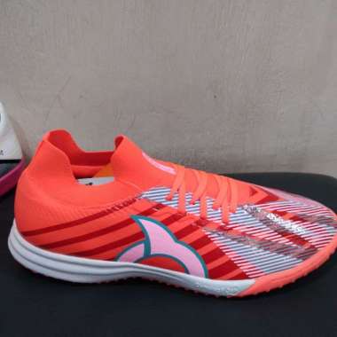 Ortuseight Sepatu futsal Catalyst Glitch In Original ! Peach