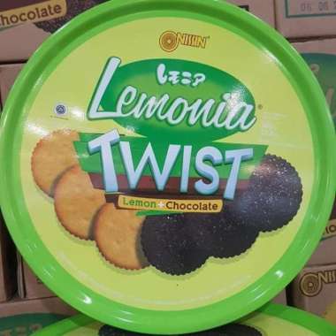 Promo Harga Nissin Cookies Lemonia Twist Lemon & Chocolate 360 gr - Blibli