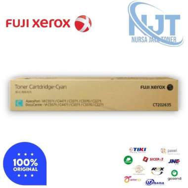 Toner Fuji Xerox Cartridge CT202635 Cyan cartridge Xerox