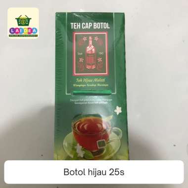 Teh Cap Botol Teh Hijau Celup 25s Teh Poci Cap poci vanila