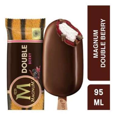 Promo Harga Walls Magnum Double Berry 95 ml - Blibli
