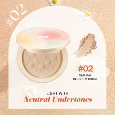 BNB barenbliss Korean Bloomatte Fine to Refine Compact Powder 24H oil control Bedak Padat BNB Barenb