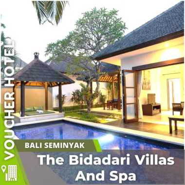 Voucher Hotel The Bidadari Villa Pool Bali Seminyak Indonesia
