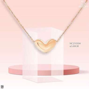 Kalung Sandra Dewi Gold Golden Love Valentine Collections NC210304